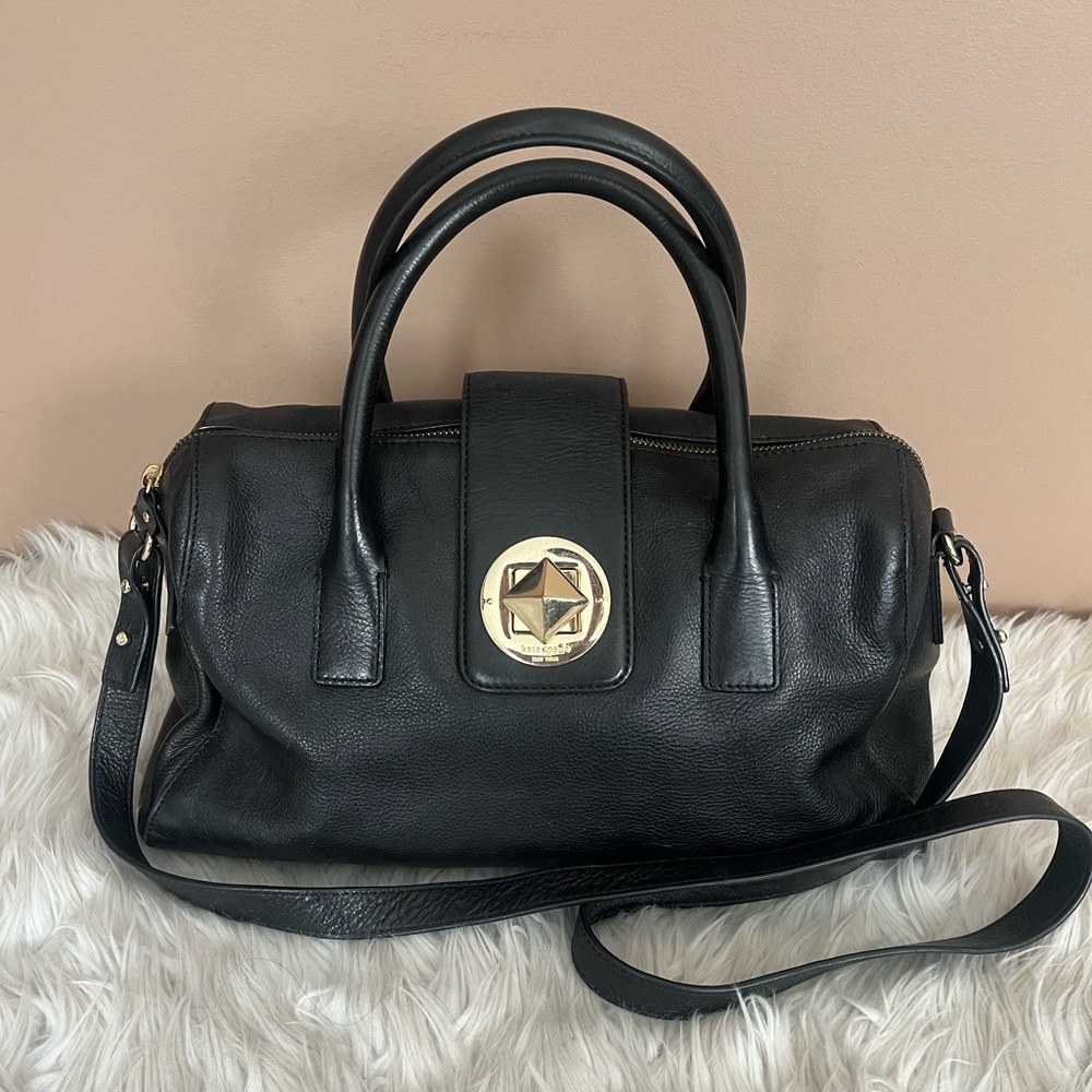 {Kate Spade} Chrystie Street Rosaleen Convertible Crossbody Leather Bag